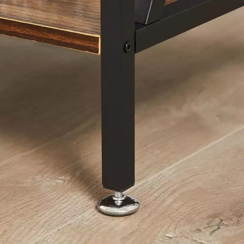 Table de chevet avec station de recharge, lot de 1/2 tables d'appoint en bois Tables de chevet