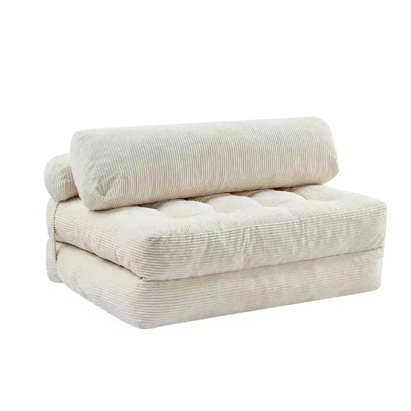 Canapé-lit pliant, fauteuil de couchage convertible avec oreiller