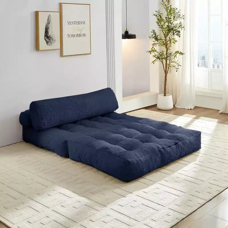Canapé-lit pliant, fauteuil de couchage convertible avec oreiller