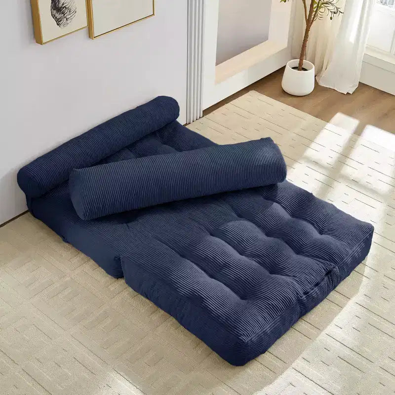 Canapé-lit pliant, fauteuil de couchage convertible avec oreiller