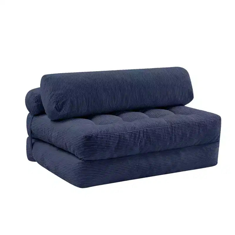 Canapé-lit pliant, fauteuil de couchage convertible avec oreiller