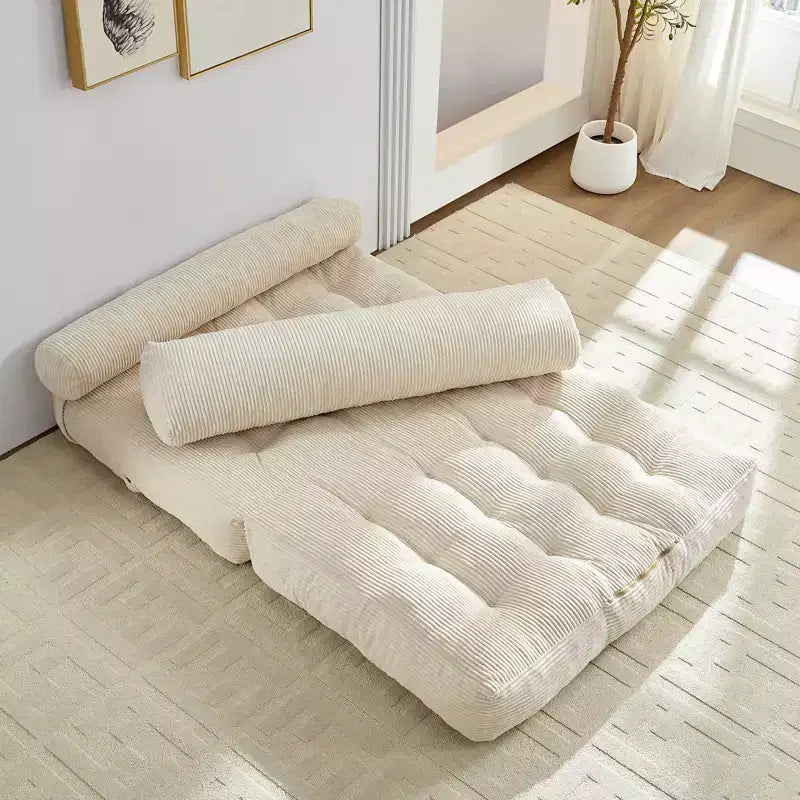Canapé-lit pliant, fauteuil de couchage convertible avec oreiller