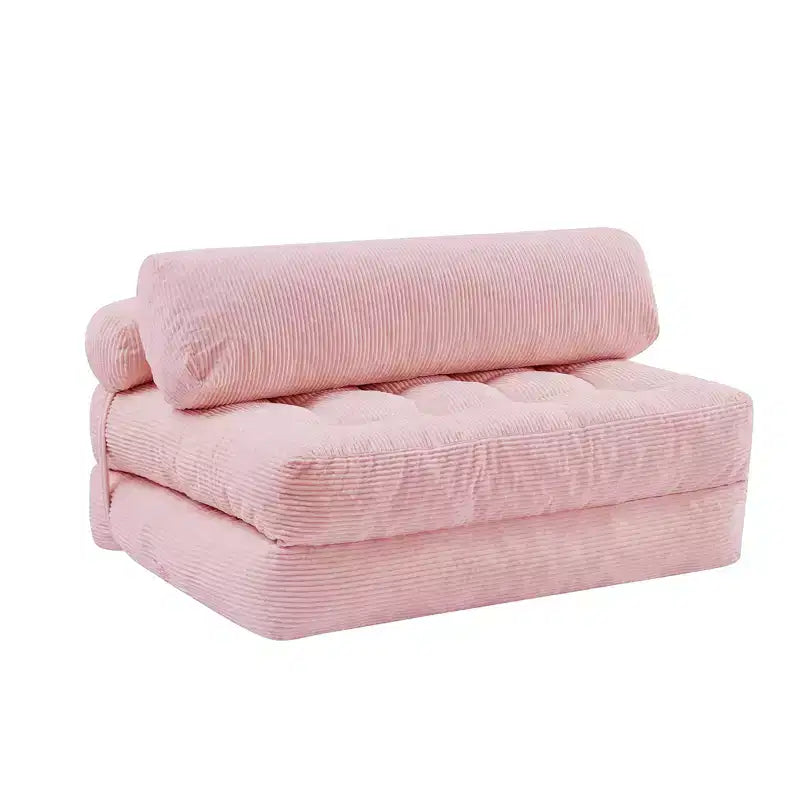 Canapé-lit pliant, fauteuil de couchage convertible avec oreiller