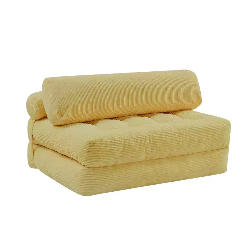 Canapé-lit pliant, fauteuil de couchage convertible avec oreiller