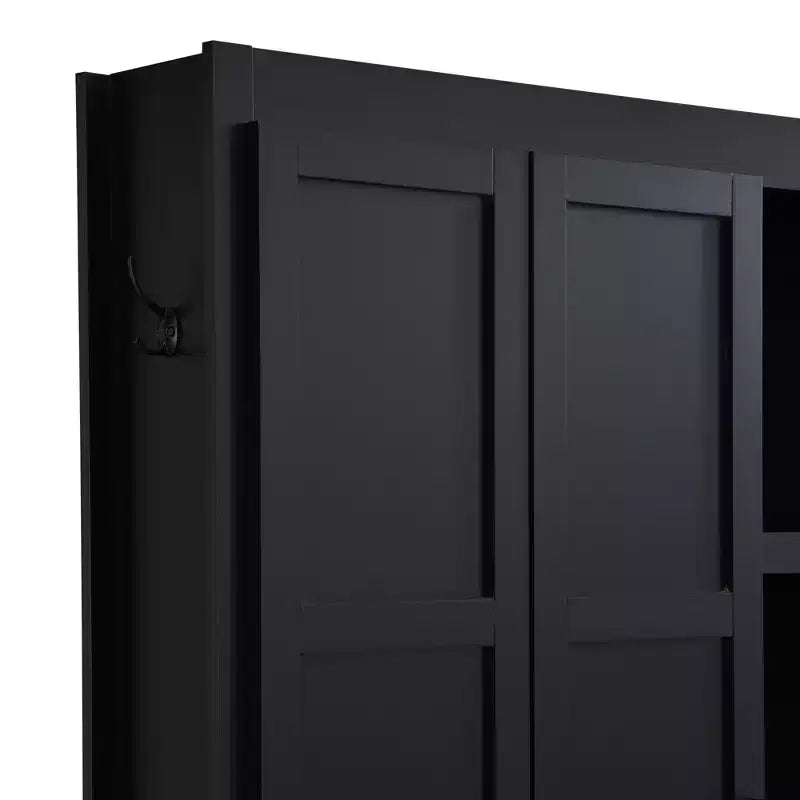 Porte-manteau d'entrée 4-en-1 avec banc de rangement et patères pour vestibule/vestiaire