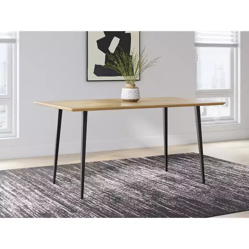 Table à manger rectangulaire moderne