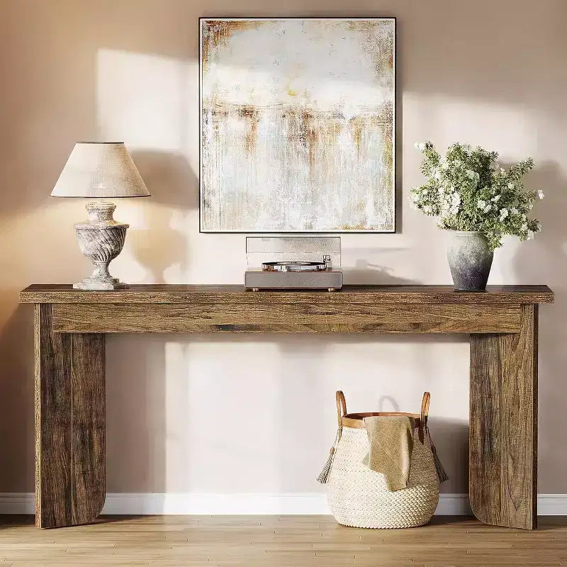 Console de canapé extra-longue de 70,9 pouces