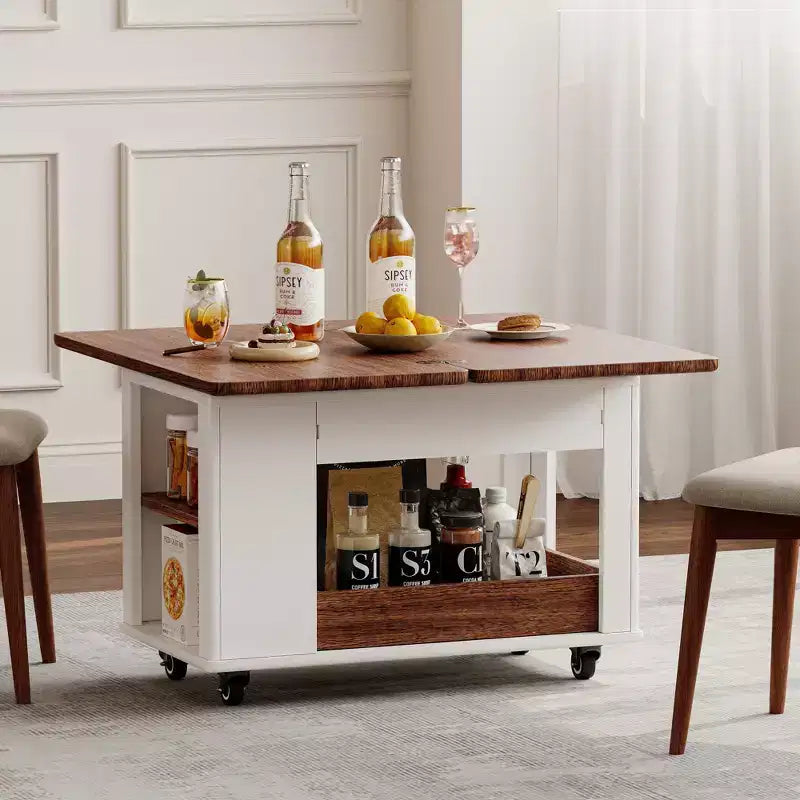 Table basse moderne multifonctionnelle multi-niveaux de 67 cm