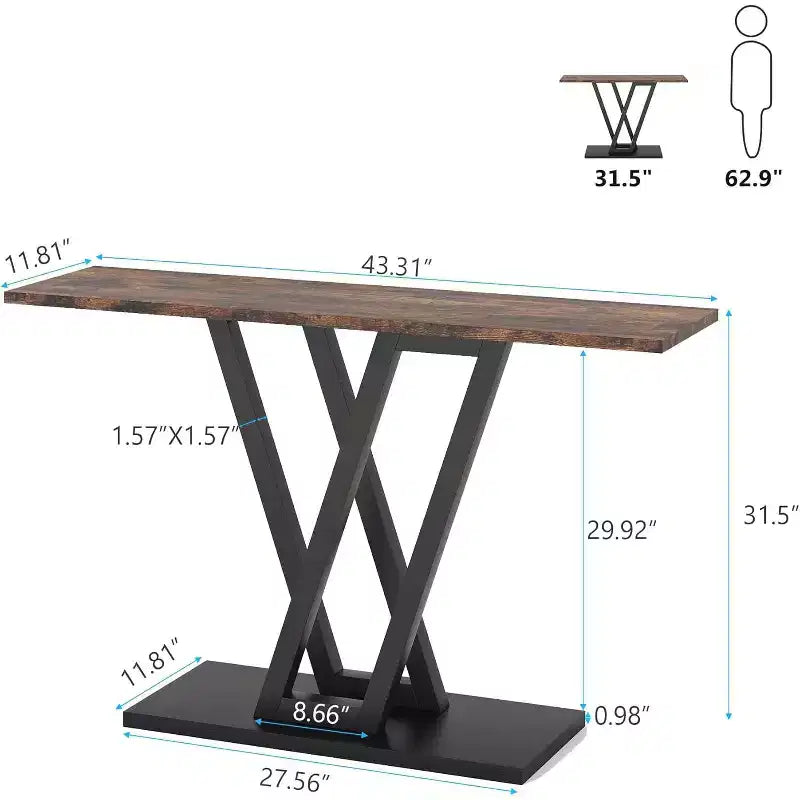 Console industrielle de 43 pouces pour entrée
