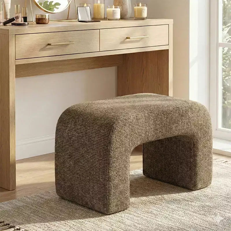 Banc rembourré moderne 29, Siège d'appoint rembourré doux
