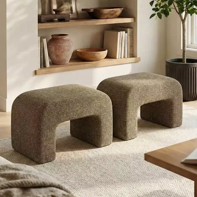 Banc rembourré moderne 29, Siège d'appoint rembourré doux