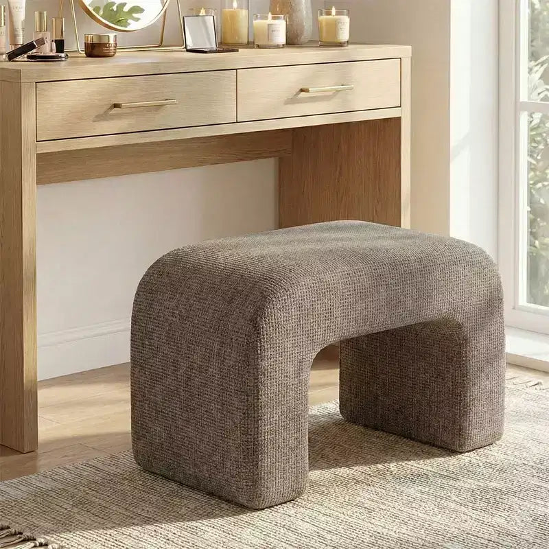 Banc rembourré moderne 29, Siège d'appoint rembourré doux