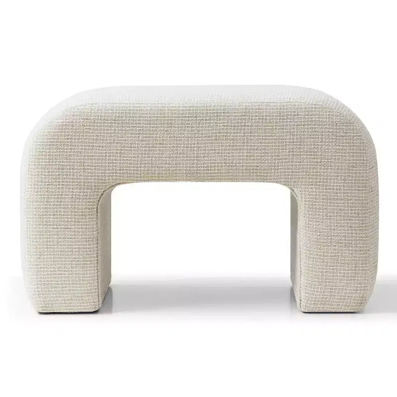 Banc rembourré moderne 29, Siège d'appoint rembourré doux