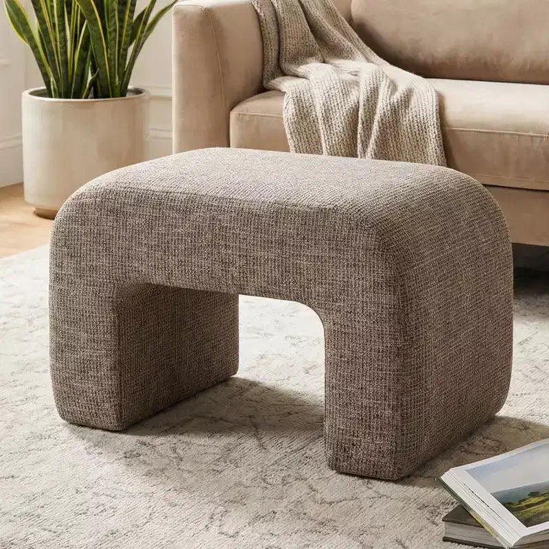 Banc rembourré moderne 29, Siège d'appoint rembourré doux