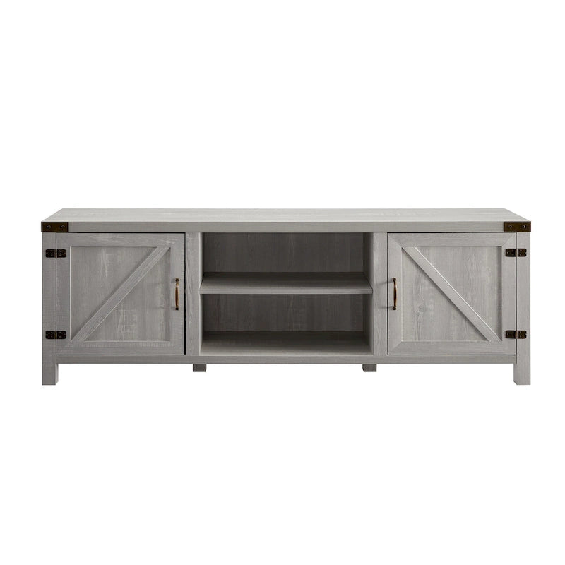 Middlebrook Firebranch 70-inch Barn Door TV Stand