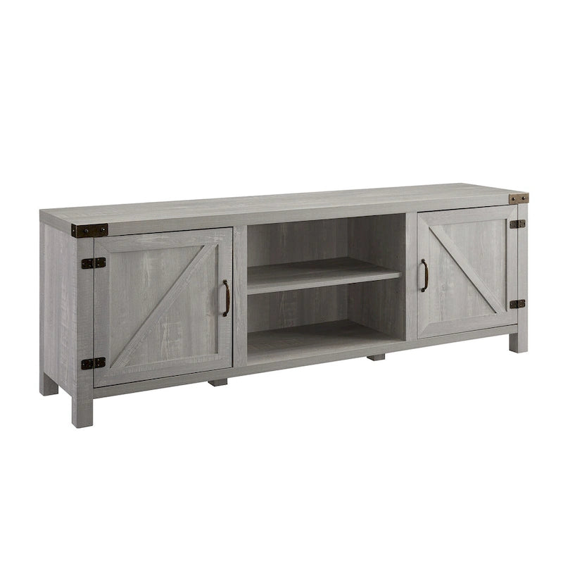 Middlebrook Firebranch 70-inch Barn Door TV Stand