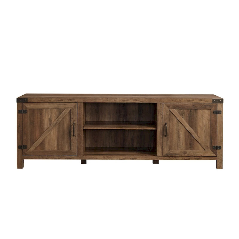 Middlebrook Firebranch 70-inch Barn Door TV Stand