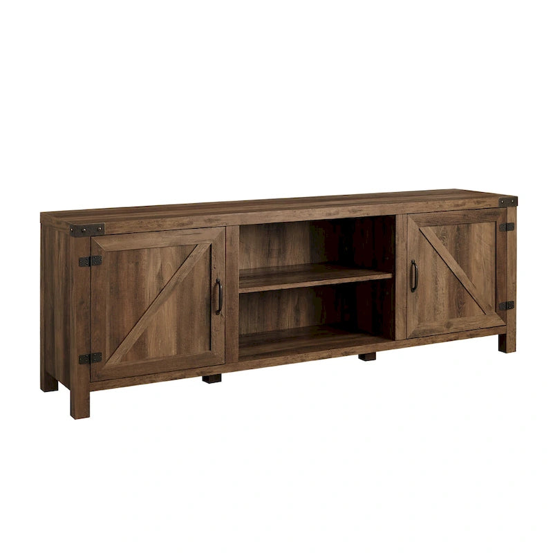 Middlebrook Firebranch 70-inch Barn Door TV Stand