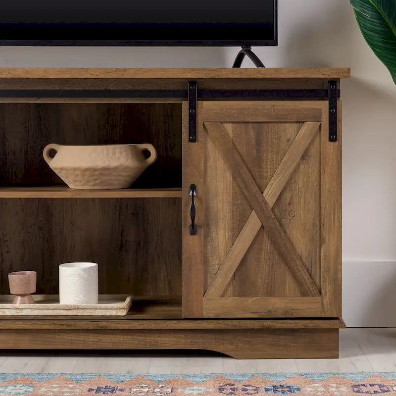 Middlebrook Wind Gap 58-inch Sliding Barn Door TV Stand