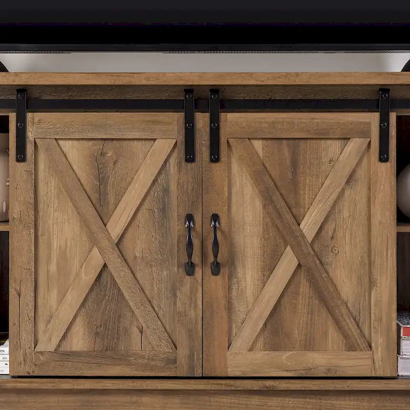 Middlebrook Wind Gap 58-inch Sliding Barn Door TV Stand