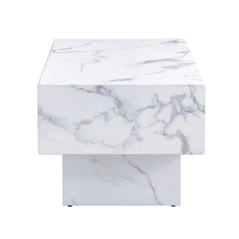 Modern Simple Texture Sticker MDF Coffee Table
