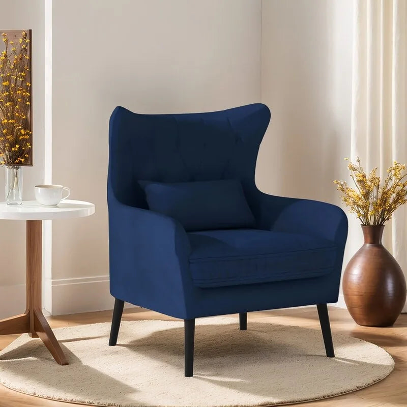 2-Piece Modern Velvet Living Room Couch Set Upholstered