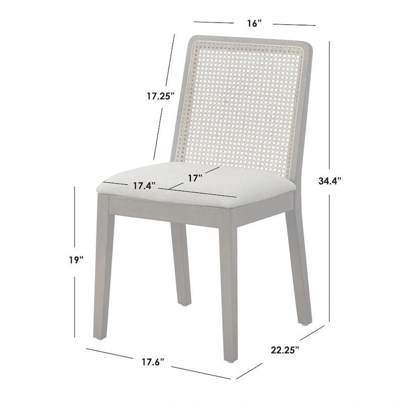 Simple Living Newington Cane Dining Set