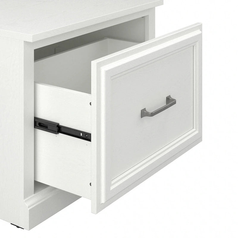 Woodland Full Entryway Storage Set with Coat Rack by Bush Furniture