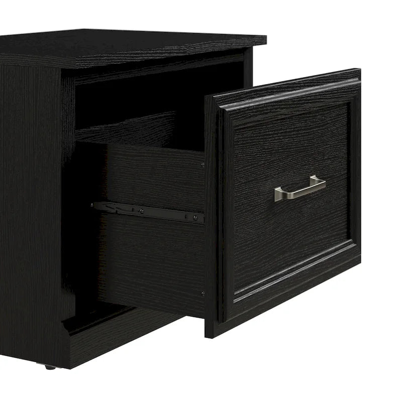 Woodland Full Entryway Storage Set with Coat Rack by Bush Furniture