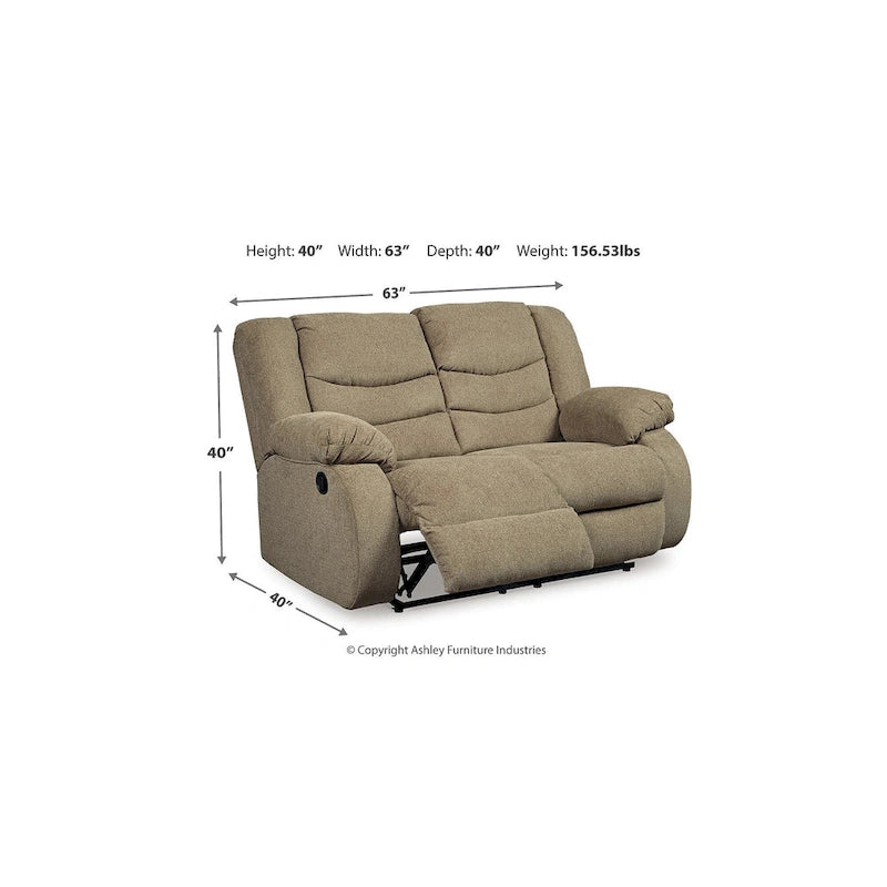 Signature Design by Ashley Tulen 3-Piece Upholstery Package - 87 W x 40 D x 40 H