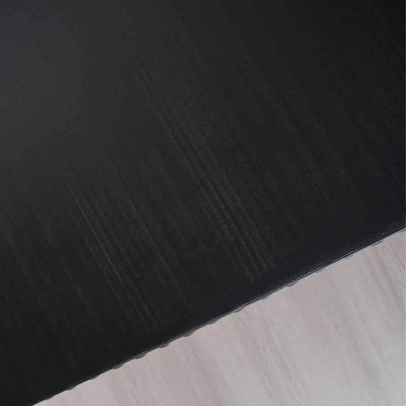 59 Entryway Table, Curved Waterfall-style Table,Console Table with Wood Beads