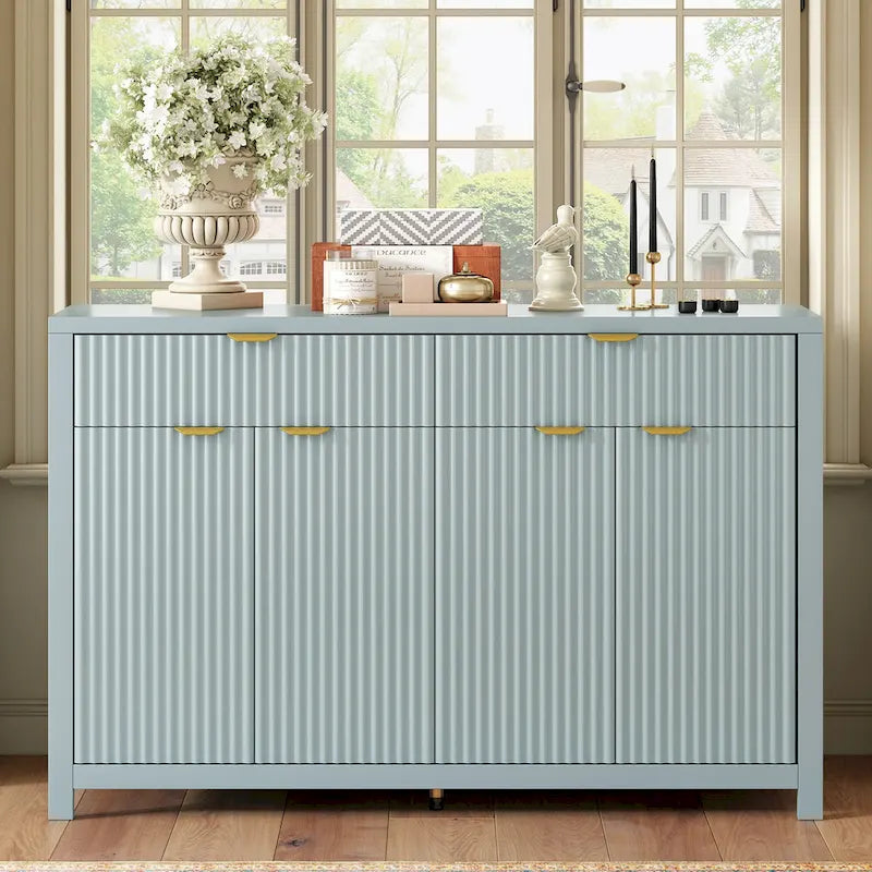 Storage Sideboard Cabinet with 3-Level Adjustable Shelves