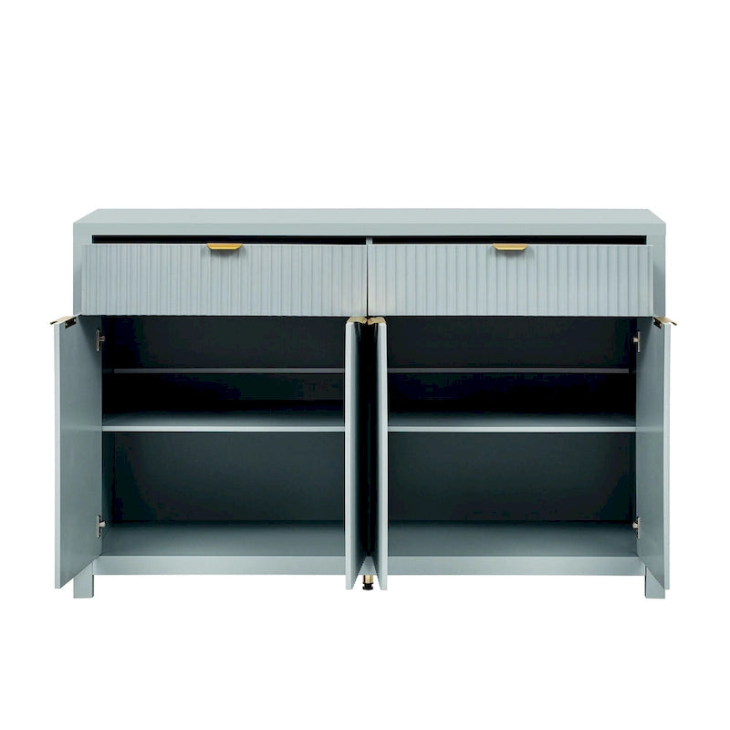 Storage Sideboard Cabinet with 3-Level Adjustable Shelves