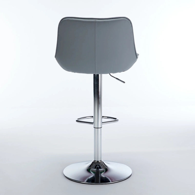 Swivel Bar Stools Set of 2, Tall Bar Stool Chairs with with Back, Kitchen Island Chairs with Upholstered Counter