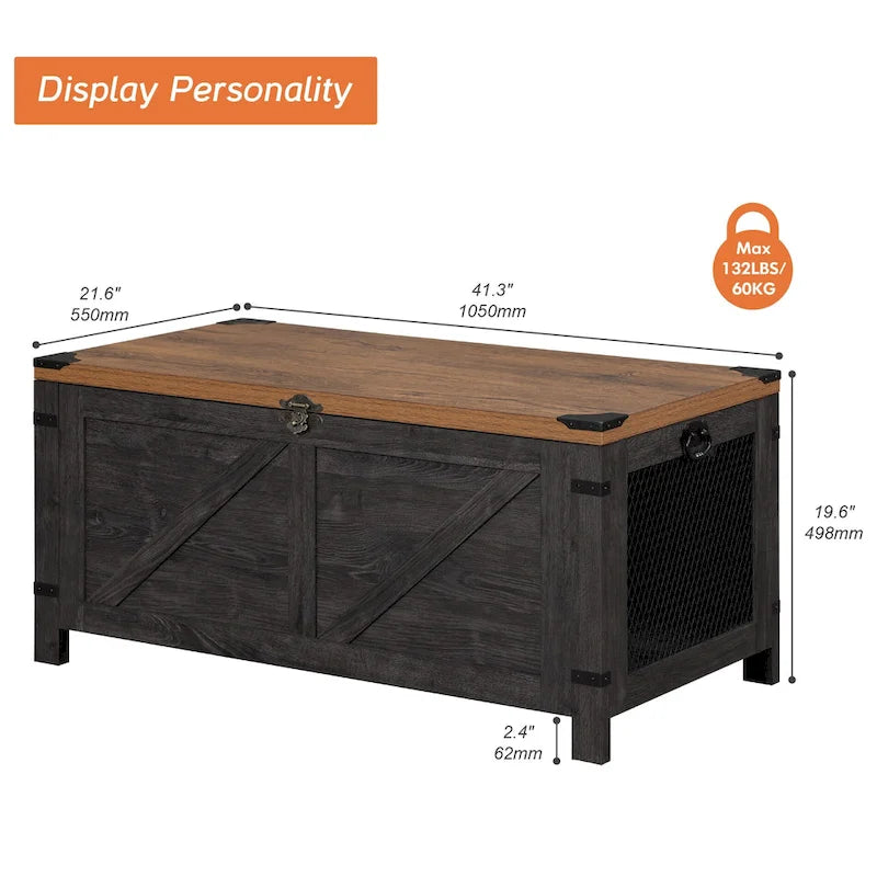 WAMPAT Coffee Table,Lift Top Coffee Table with Storage - 1 Pack