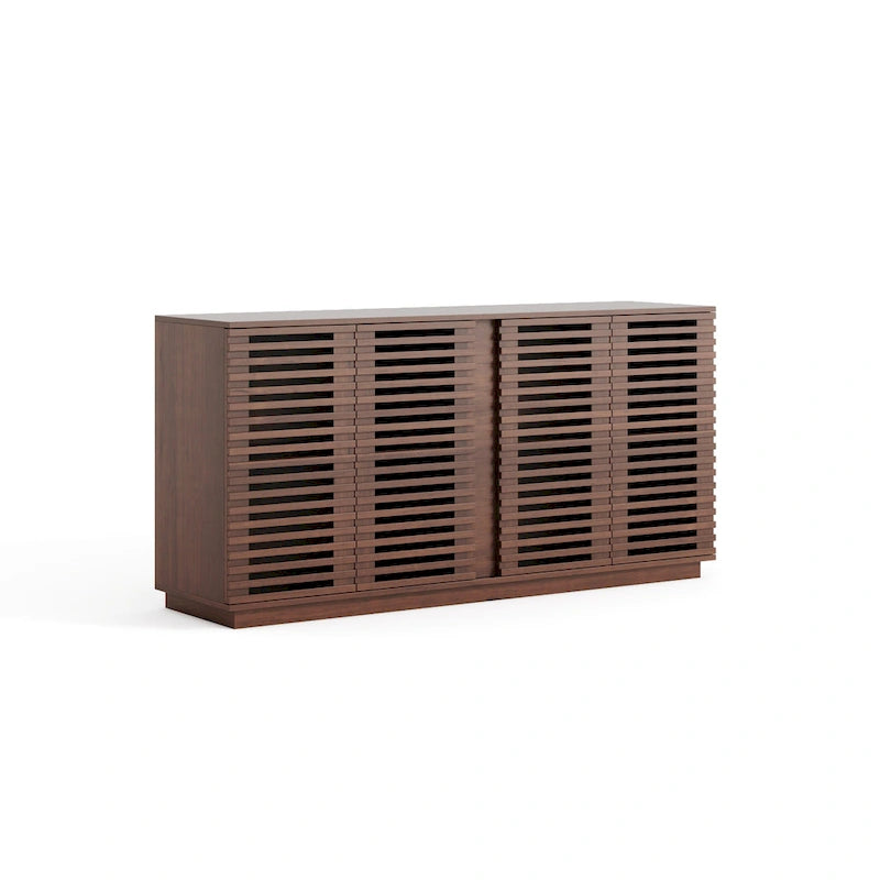 Buffet Sideboard With Solid Wood Doors