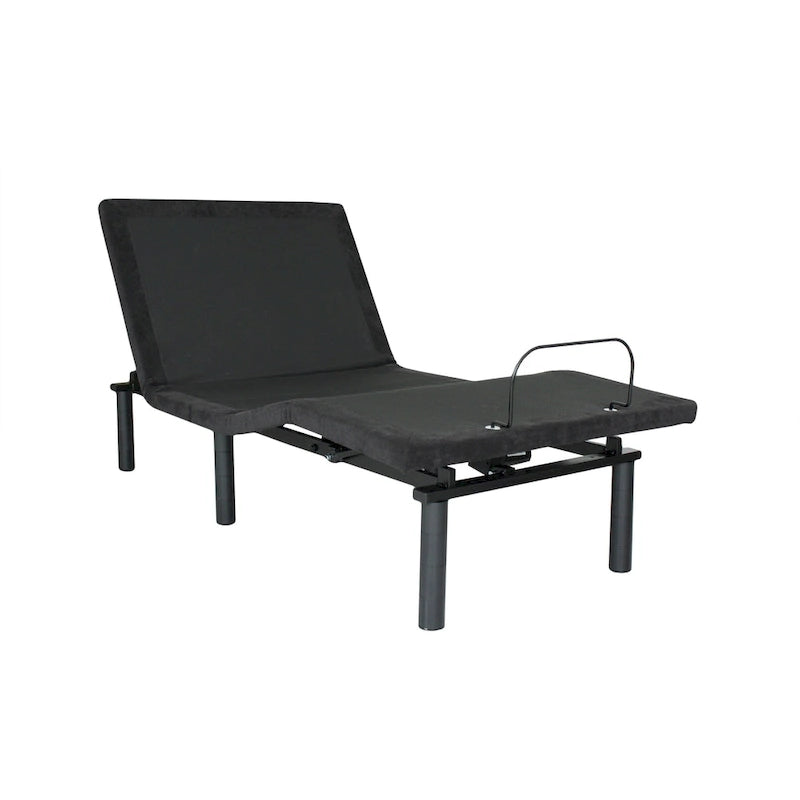 Antique Black Twin XL Size Adjustable Electric Bed Base with Remote Control