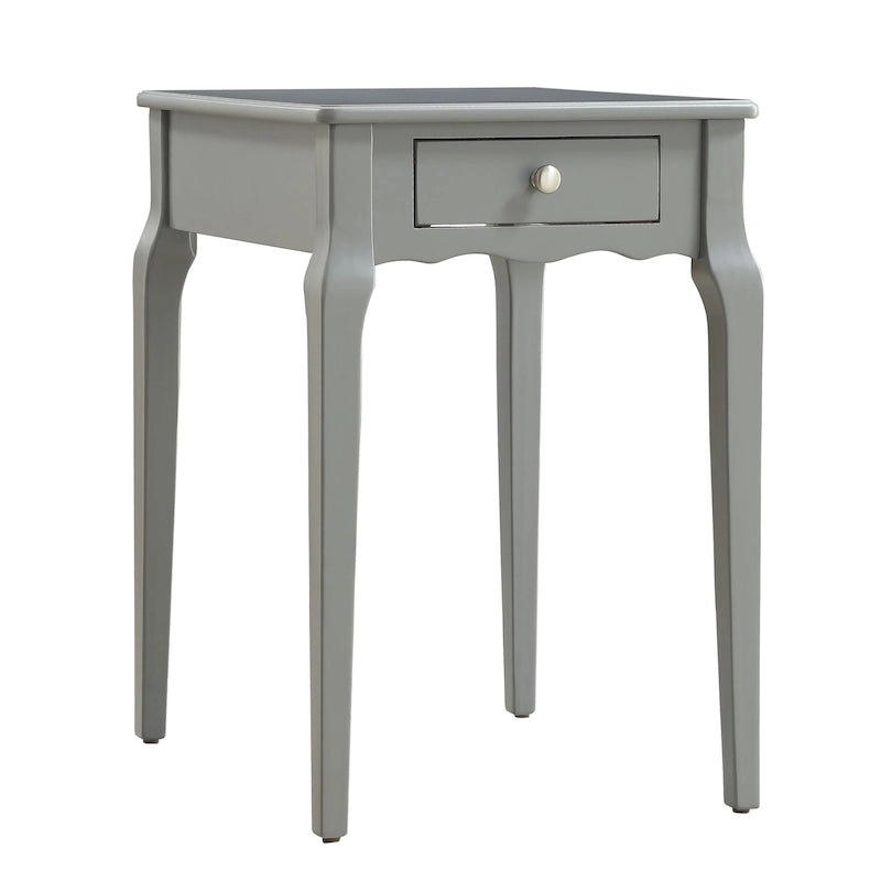 Daniella 1-Drawer Wood Storage Side Table by iNSPIRE Q Bold