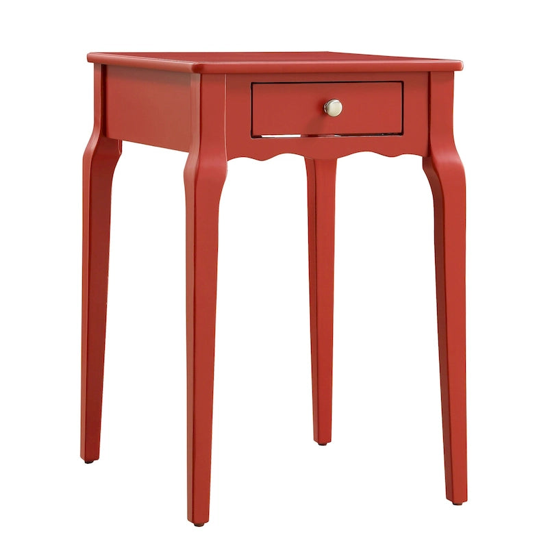 Daniella 1-Drawer Wood Storage Side Table by iNSPIRE Q Bold