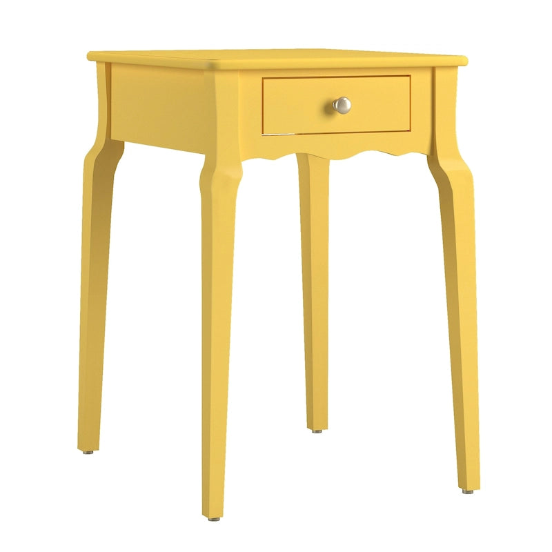 Daniella 1-Drawer Wood Storage Side Table by iNSPIRE Q Bold