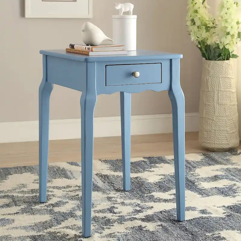 Daniella 1-Drawer Wood Storage Side Table by iNSPIRE Q Bold