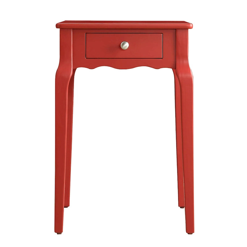 Daniella 1-Drawer Wood Storage Side Table by iNSPIRE Q Bold