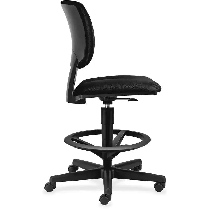 Tabouret d'atelier, Tissu noir