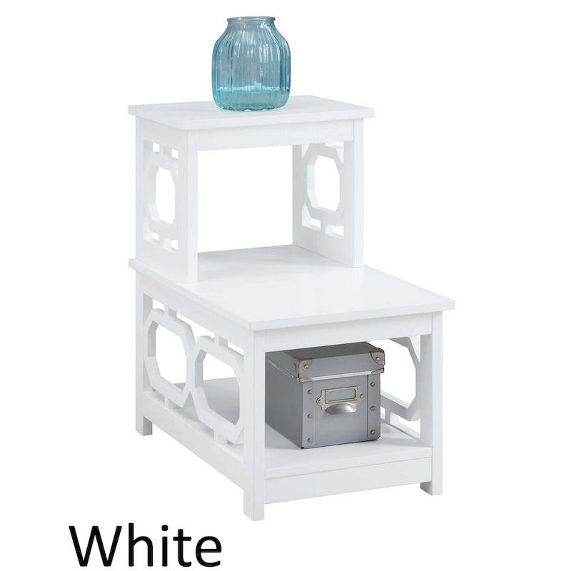 Convenience Concepts Omega 2 Step Chairside End Table