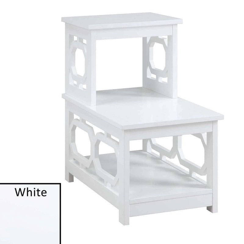 Convenience Concepts Omega 2 Step Chairside End Table