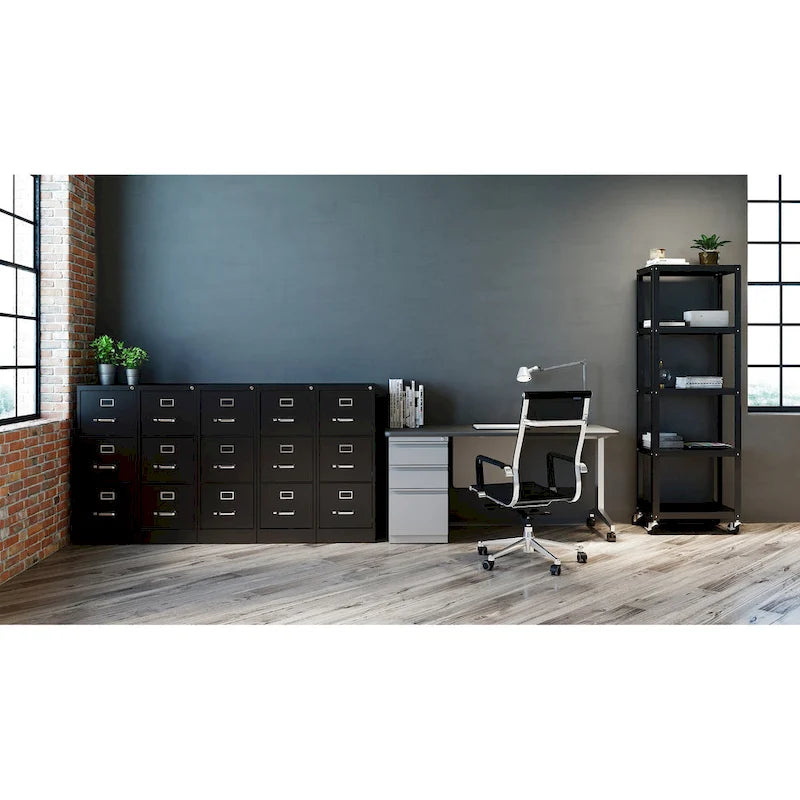 Hirsh 22-in Deep 3 Drawer, Letter Width, Vertical File Cabinet