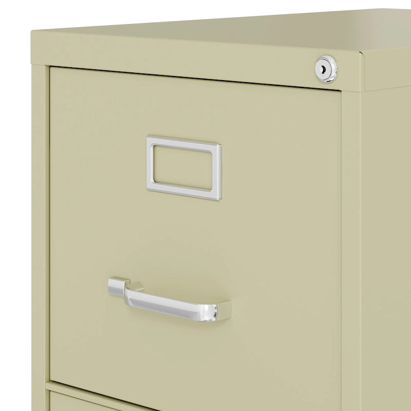 Hirsh 22-in Deep 3 Drawer, Letter Width, Vertical File Cabinet