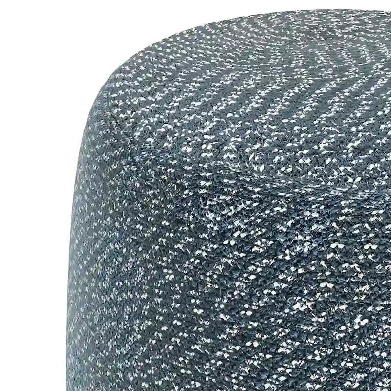 WYNDENHALL Brodie Round Braided Pouf