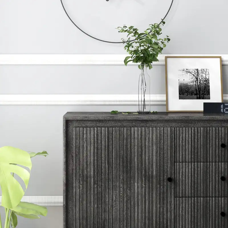 Camilo 3 Drawer Wood Accent Cabinet - 39.5 x 16 x 31