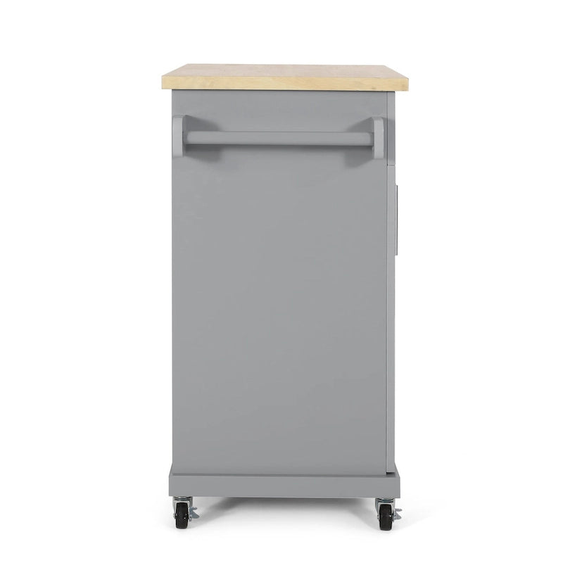 Batavia Indoor Kitchen Cart with Wheels by Christopher Knight Home
